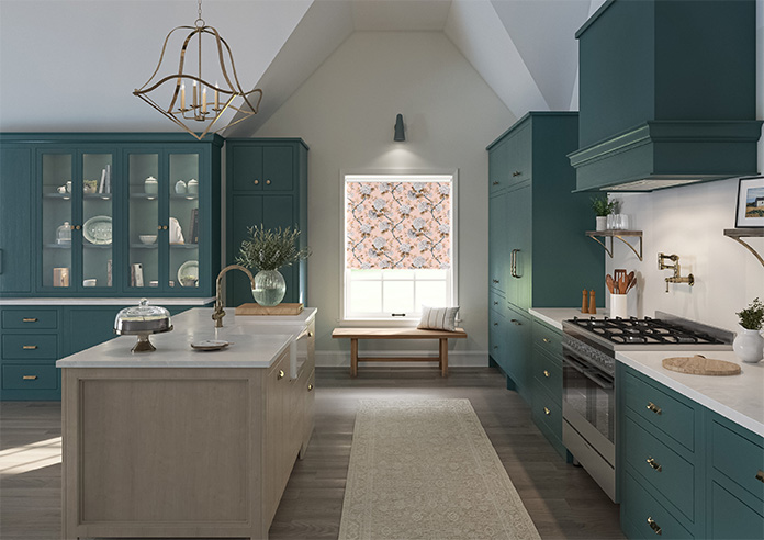Bouquet, Soft Apricot - Twist&Fit Roller Blind - Image 8